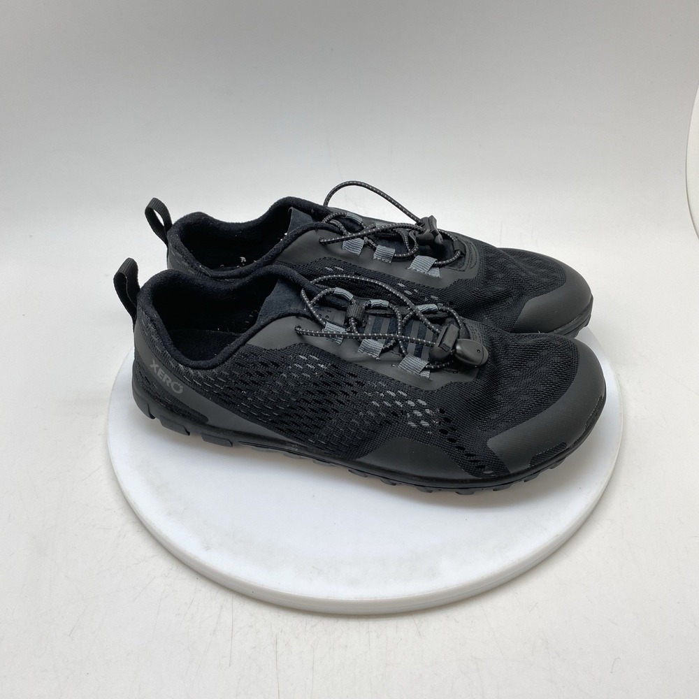 Xero Shoes Aqua X Sport Water Shoes Mens 7 Black Low Top Trail Minimalist New